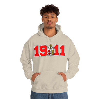 Kappa Alpha Psi Year Crest Hoodies