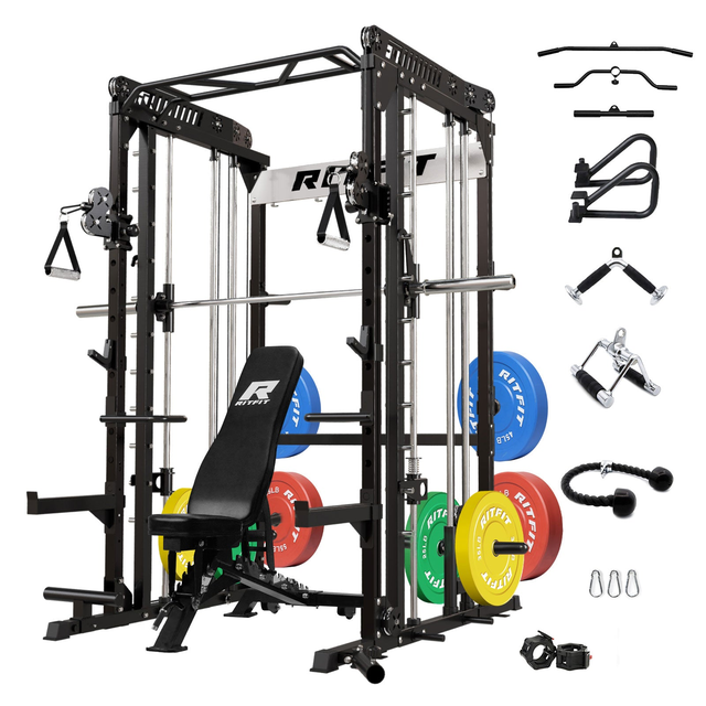 RitFit M1 PRO Smith Machine Home Gym Package Comprehensive All-In-One Workout System