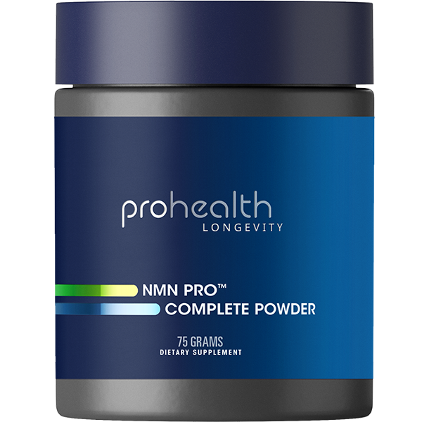 NMN Pro™ Complete - Uthever® NMN, Trans-Resveratrol, TMG - 75 grams