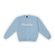 The Pleasing Crewneck in Blue