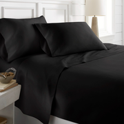 1500 Thread Count 100% Egyptian Cotton Solid Sheet Set - Hotel Collection