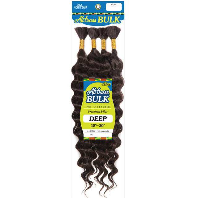 AliTress Bulk Synthetic Hair Braids - DEEP BULK 18-20"