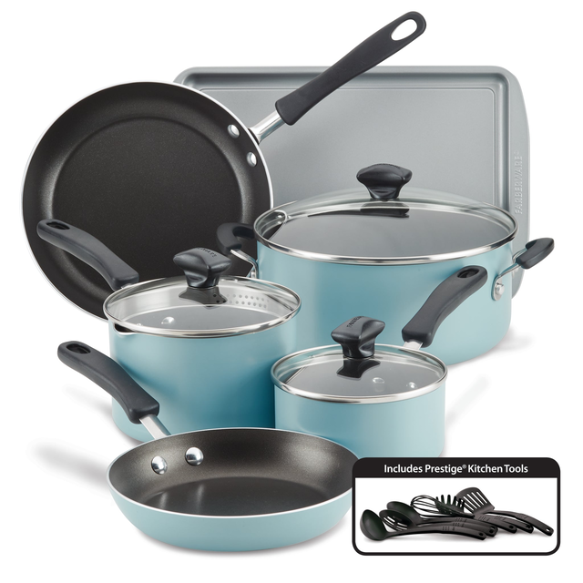 15-Piece Nonstick Cookware Set
