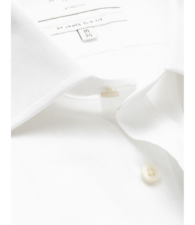 Slim Fit White Shirt