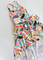 90S Party Romper