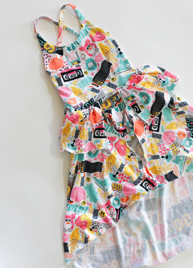90S Party Romper