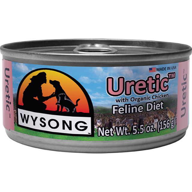 Uretic™ with Organic Chicken Canned Cat Food for Urinary Health | Wysong
