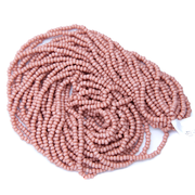 8SB192-A1R: CZ Seed Bead Terra Opaque Dusty Rose #07331 8/0-1HK