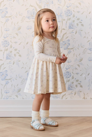 Organic Cotton Tallulah Dress - Thelma Orchid