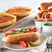 Vienna Beef Hot Dog Kit & 2 Lou's Pizzas