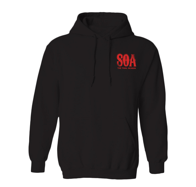 Sons of Anarchy The Final Season Fleece Hooded Sweatshirt