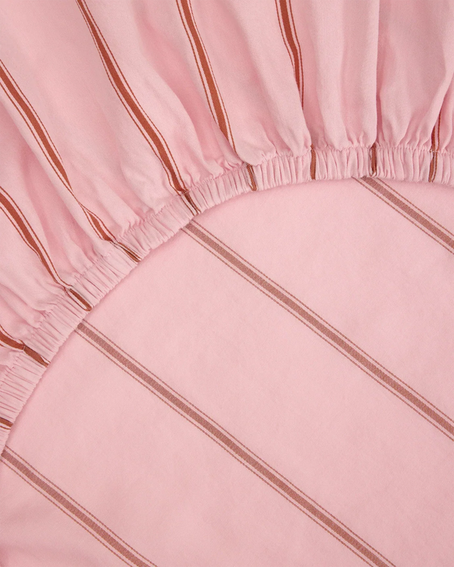 Fitted Sheet - Rose
