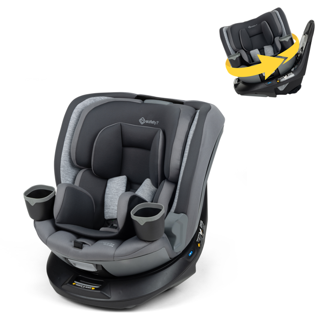 Turn and Go 360° DLX Rotating All-in-One Convertible Car Seat