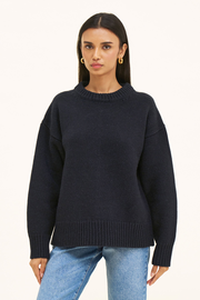 EVELYN KNIT - NAVY