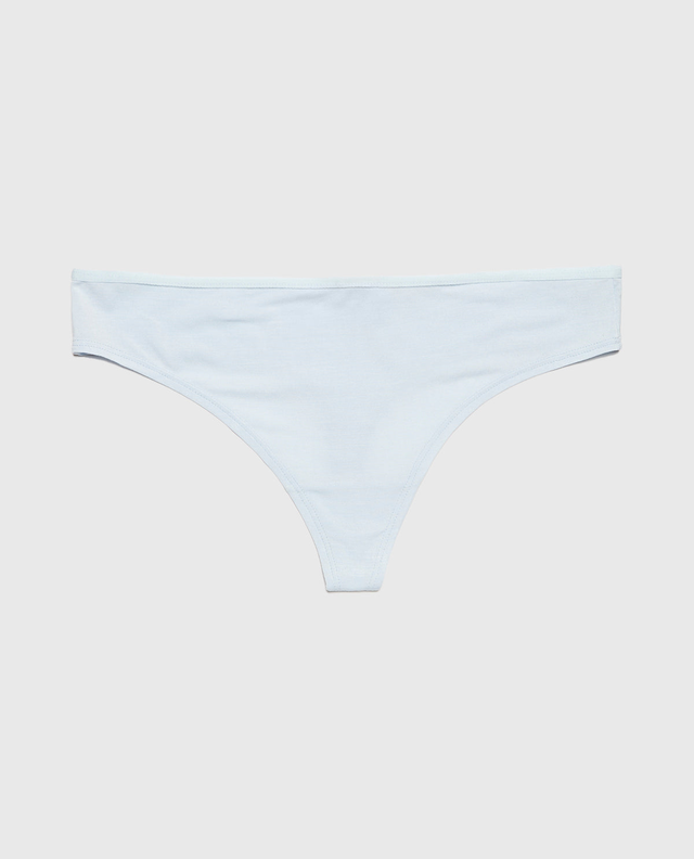 Ultrasoft Modal Thong Panty in Vista Blue