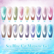Sea Blue Cat Magnetic Gel Polish 10ml