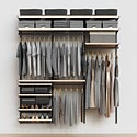 Decor Plus by Elfa 6' Closet with Mesh Drawers