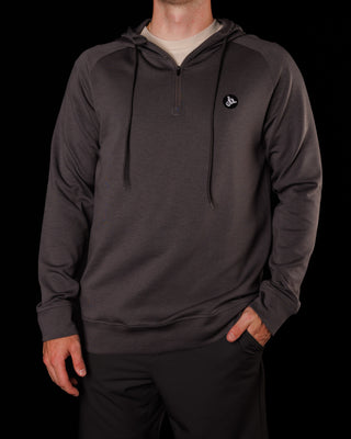 Men's Ultra Q-Zip Hoodie - Sky