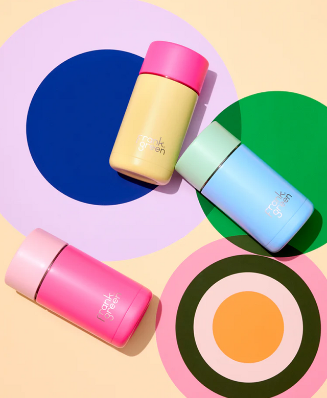 Ceramic Reusable Bottle - 34oz / 1,000ml - Khaki