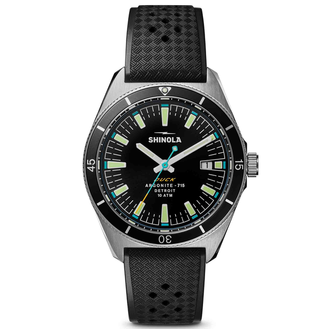 Shinola Duck 1040 40mm Black