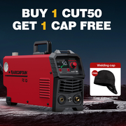 Arccaptain CUT50 Plasma Cutter Dual Voltage HF Start Cutter