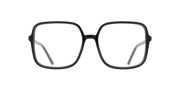 Glasses Direct ™ -Calina Square Black Glasses for Women | Glasses Direct