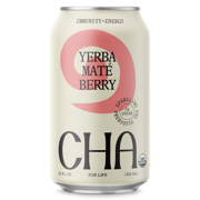 CHA Yerba Mate Berry (12oz Can - 12 Pack)