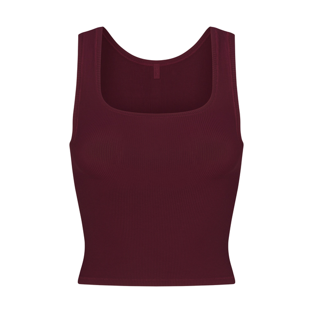 SOFT LOUNGE TANK | BORDEAUX