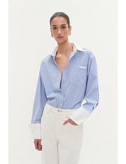 Aje Studio Palmer Striped Shirt | David Jones