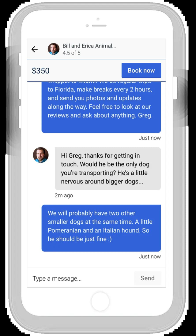 Dog Shipping Service