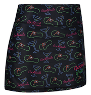 Cocktails & Greens Ladies Active SKORT by ReadyGOLF