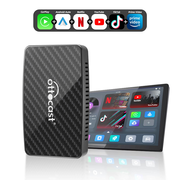(Today Special Offer $50 OFF) Play2Video Pro Wireless CarPlay/ Android Auto Adapter With YouTube & Netflix