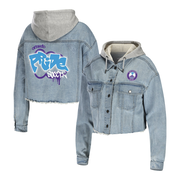 Women's Orlando Pride WEAR Cropped Denim Jacket