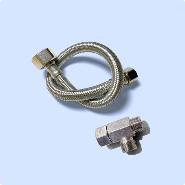 Ace Electric Bidet Seat: Skirted Toilet Kit for 3/8" Connections