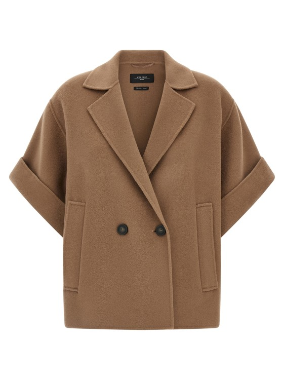 Max Mara 'Pera' Coat Trench Coat in Brown | THE LIST