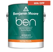 Ben® Interior Paint - Satin/Pearl