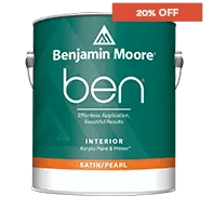 Ben® Interior Paint - Satin/Pearl