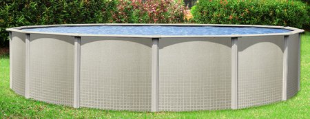 Lake Effect Pools® Galleria 18' Round Above Ground Pool Kit