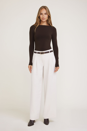 Nola Sculpt Long Sleeve Top