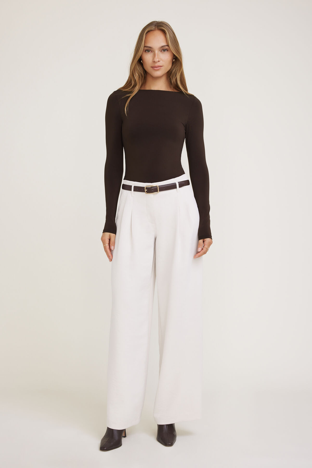 Nola Sculpt Long Sleeve Top