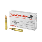 Winchester USA M193 5.56x45mm NATO 55 Grain Full Metal Jacket Lead Core