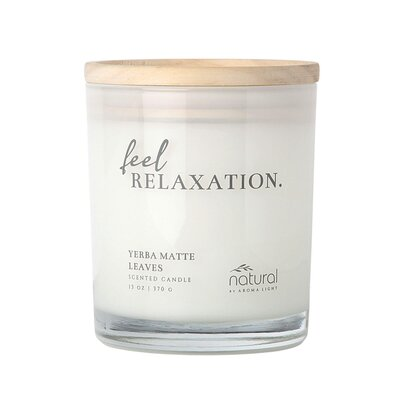 Yerba Matte Leaves Scented Jar Candle