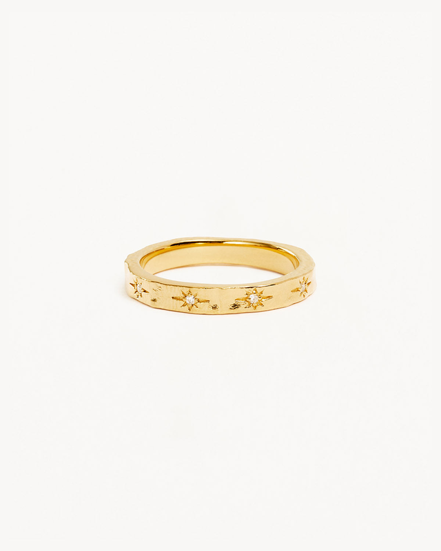 18k Gold Vermeil Stardust Ring