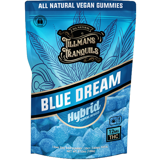 Blue Dream Delta 9 THC Gummies 240mg – Hybrid