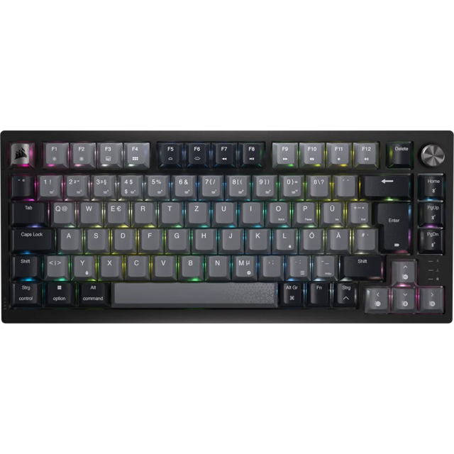 Clavier gaming mécanique RGB 75 % K65 PLUS WIRELESS (DE)