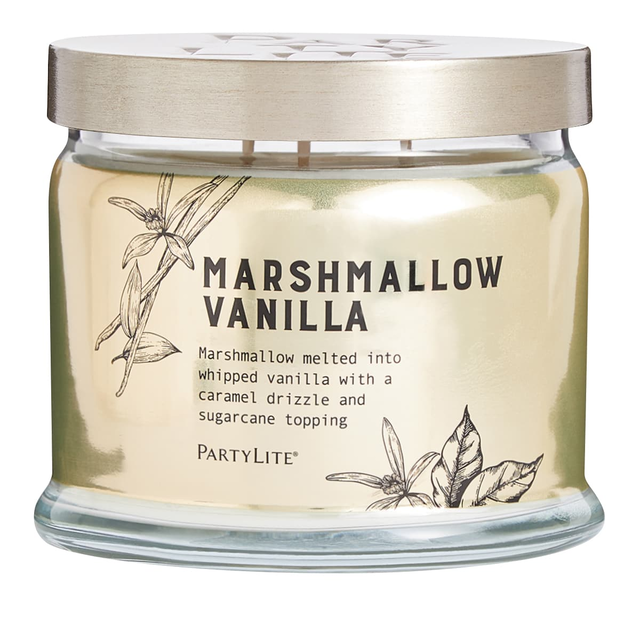 Marshmallow Vanilla 3-Wick Jar Candle