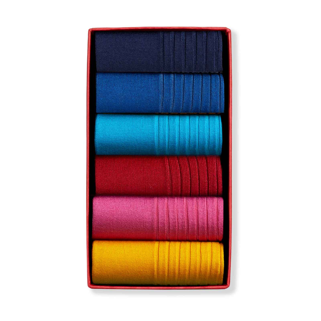 Simply Colourful Trainer, 6-Pair Box