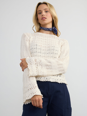 BELL SLEEVE PULLOVER