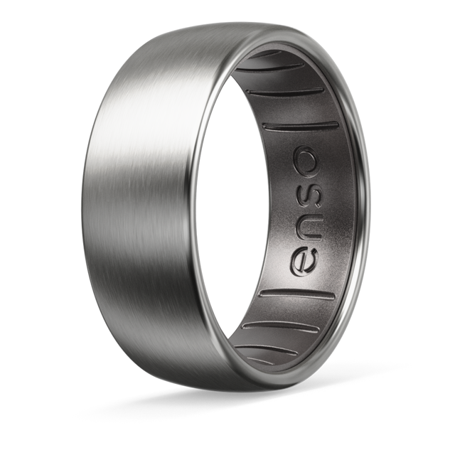 HYBRID RING - TITANIUM METAL AND PLATINUM