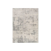 Gray Abstract Woven Area Rug, 5x7